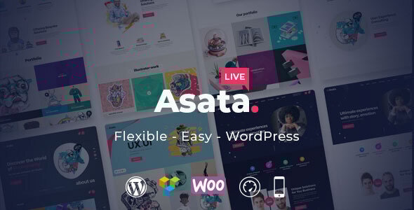 Asata - Responsive Multi-Purpose WordPress Theme Logo